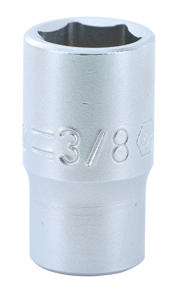 WIHA TOOLS 6 Point - 1/4 Inch Drive Socket - 3/8" X 25Mm - WIH-33312 | GarageAndFab.com
