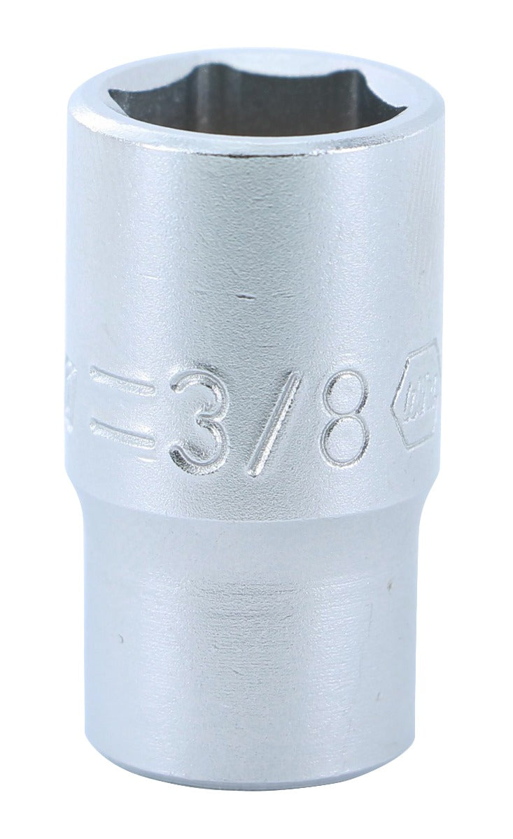 WIHA TOOLS 6 Point - 1/4 Inch Drive Socket - 3/8" X 25Mm - WIH-33312 | GarageAndFab.com