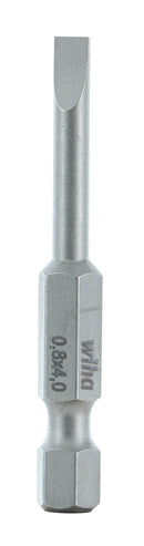 WIHA TOOLS Slotted Power Bit 4.0 X .8 X 50Mm - WIH-74010 | GarageAndFab.com