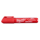 Milwaukee (12) Inkzall Lg Chsl Tip Red Mrkr - MLW-48-22-3256 | MFVCanada.com