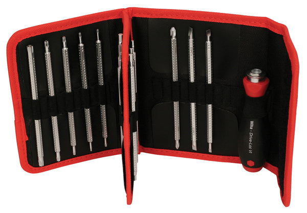 WIHA TOOLS 15 Piece Drive-Loc Vi Combination Blade Set - WIH-28189 | GarageAndFab.com