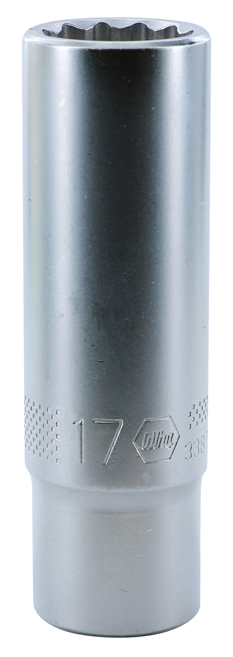 WIHA TOOLS 12 Point - 1/2" Drive Deep Socket 17.0Mm - WIH-33873 | GarageAndFab.com