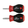 WIHA TOOLS 2 Piece Softfinish Stubby Phillips Screwdriver Set - WIH-31192 | GarageAndFab.com