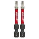 Milwaukee 2Pk 2" Pwrench Bit T20 - MLW-48-32-4984 | MFVCanada.com