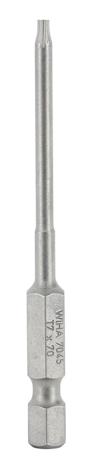 WIHA TOOLS Torx Power Bit T7 X 70Mm (2.75") - WIH-74538 | GarageAndFab.com