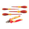 WIHA TOOLS 5 Piece Insulated Industrial Cutters And Screwdriver Set - WIH-32983 | GarageAndFab.com