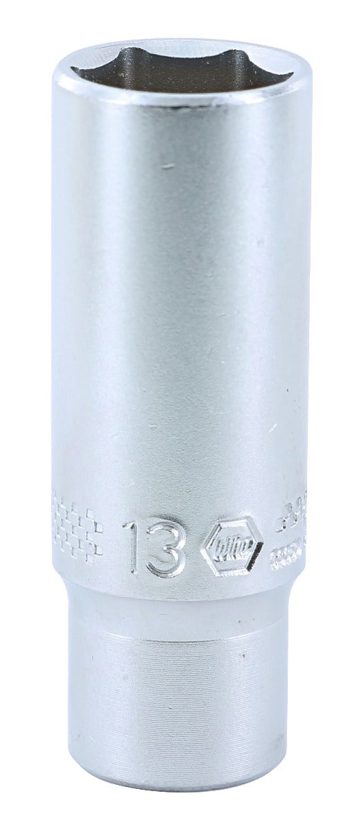 WIHA TOOLS 6 Point - 1/4 Inch Drive Socket - 13.0Mm X 50Mm - WIH-33350 | GarageAndFab.com