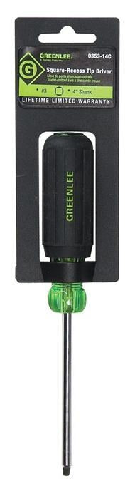 Greenlee Driver, Square Tip #3X4" (Popen) -GRE-0353-14C | GarageAndFab.com