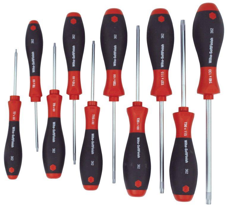 WIHA TOOLS 10 Piece Softfinish Security Torx Set - WIH-36259 | GarageAndFab.com