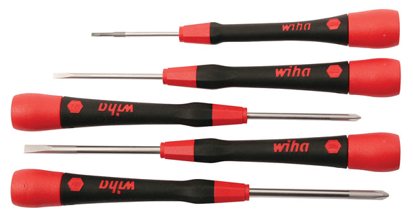 WIHA TOOLS 5 Piece Picofinish Precision Screwdriver Set - WIH-26195 | GarageAndFab.com