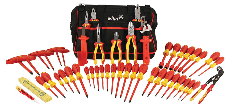 WIHA TOOLS Insulated Pliers-Cutters And Screwdriver Set - 32874 - WIH-32874 | GarageAndFab.com