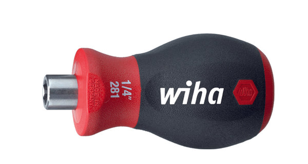 WIHA TOOLS Softfinish 1/4" Stubby Bit Holder - WIH-28103 | GarageAndFab.com