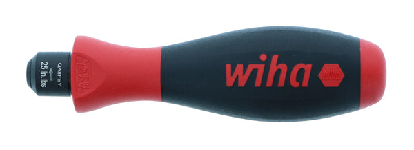 WIHA TOOLS Softfinish Torquefix Pre-Set Handle 25 In/Lbs. - WIH-28515 | GarageAndFab.com