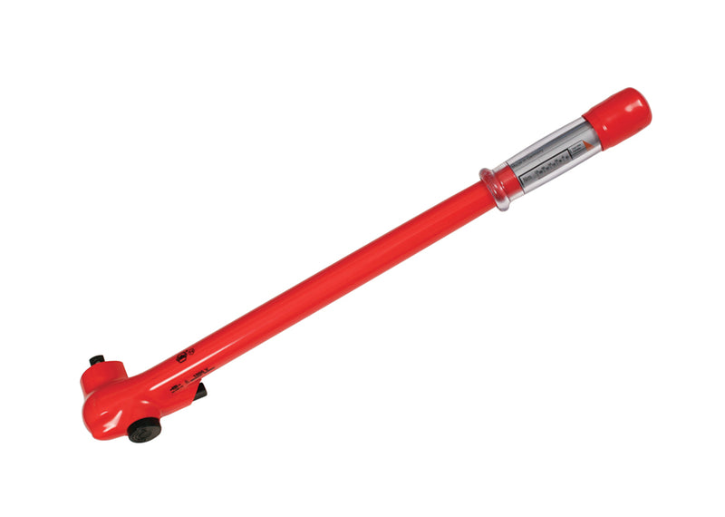 WIHA TOOLS Insulated Ratcheting Torque Wrench 1/2" Drive 40-220 Nm - WIH-30152 | GarageAndFab.com
