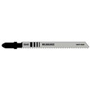 Milwaukee Jig Saw Blade, 4" X 10 Tpi, Wood Cutting, Reverse Tooth, T-Shank, Pack Of 5 - MLW-48-42-5540 | MFVCanada.com