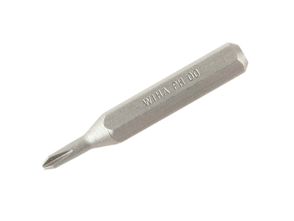WIHA TOOLS System 4 Phillips Microbits #0 X 28Mm - WIH-75115 | GarageAndFab.com