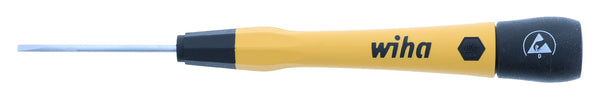 WIHA TOOLS Esd Safe Picofinish Precision Screwdriver - Slotted 2.0Mm X 40Mm - WIH-27274 | GarageAndFab.com