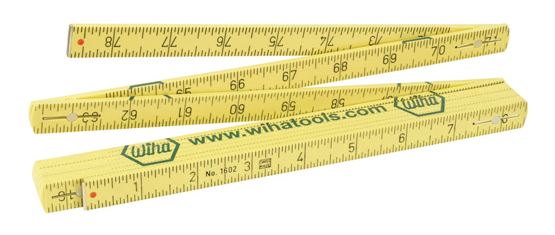 WIHA TOOLS Maxiflex Folding Ruler - Inch - Metricric - WIH-61662 | GarageAndFab.com