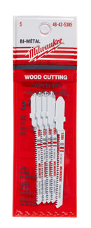 Milwaukee Jig Saw Scroll 20  3L 5Pk - MLW-48-42-5385 | MFVCanada.com