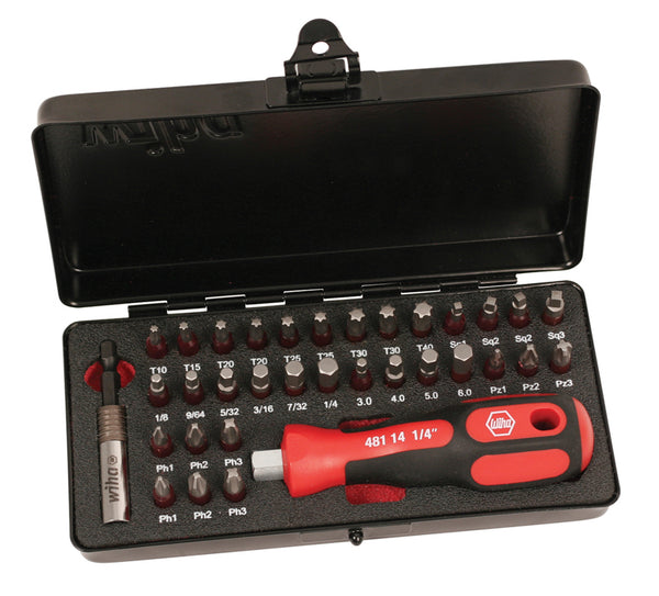 WIHA TOOLS 34 Piece Terminator Impact Bit Set - WIH-76899 | GarageAndFab.com