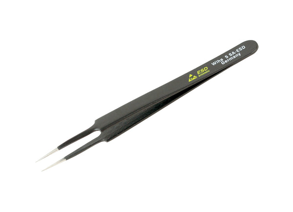 WIHA TOOLS Esd Safe Tweezers 5 Sa - 110Mm - WIH-44509 | GarageAndFab.com
