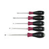 WIHA TOOLS 5 Piece Microfinish Xheavy Duty Slotted And Phillips Screwdriver Set - WIH-53390 | GarageAndFab.com
