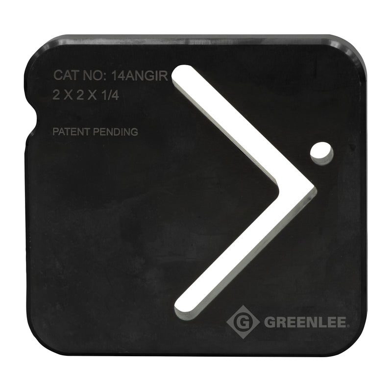 Greenlee Dies,  Angle Iron (Pkgd) -GRE-14ANGIR | GarageAndFab.com