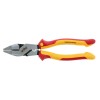 WIHA TOOLS Insulated Ne Style Lineman’s Pliers With Crimpacters 9.5-Inch - WIH-32948 | GarageAndFab.com