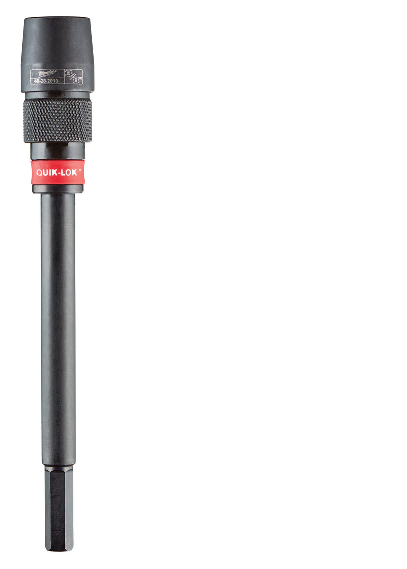 Milwaukee 6" Quik-Lok 3/8" Extension Ension - MLW-48-28-2010 | GarageAndFab.com