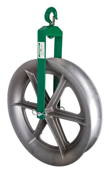 Greenlee Sheave,Cable 24" Hook Typ(653) - GRE-653 | GarageAndFab.com