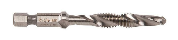 Greenlee Drill/Tap, 5/16-18 (Popen) - GRE-DTAP5/16-18 | GarageAndFab.com