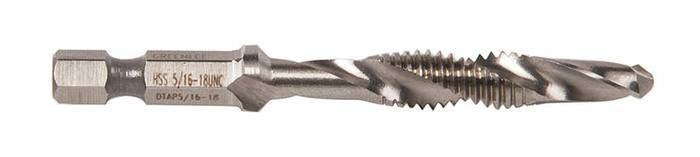 Greenlee Drill/Tap, 5/16-18 (Popen) - GRE-DTAP5/16-18 | GarageAndFab.com