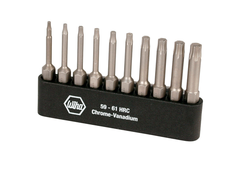 WIHA TOOLS 10 Piece Torxplus Power Bit Belt Pack Set - WIH-74982 | GarageAndFab.com