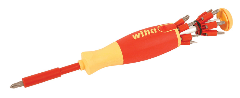 WIHA TOOLS Insulated Ultra Driver 12-In-1 Insert Bit Holder Torx - WIH-38051 | GarageAndFab.com