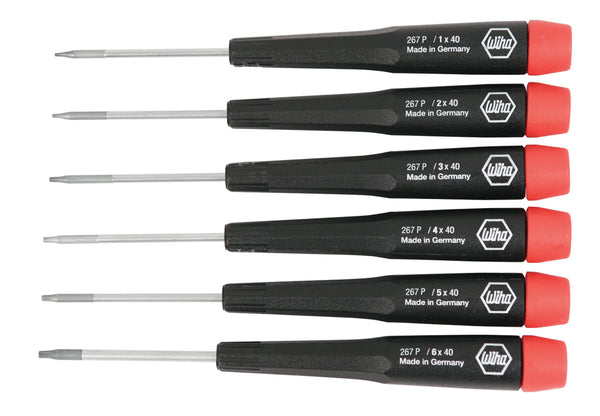 WIHA TOOLS 6 Piece Precision Pentalobe Screwdriver Set - WIH-26794 | GarageAndFab.com