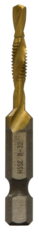 Greenlee Stainless Steel Drill/Tap, 8-32 (Popen) - GRE-DTAPSS8-32 | GarageAndFab.com