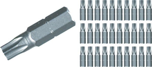 WIHA TOOLS Torx Contractor Power Bit T30 X 25Mm - 30 Pack - WIH-72580 | GarageAndFab.com