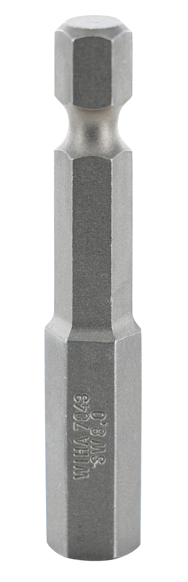 WIHA TOOLS Hex Power Bit 8.0Mm X 50Mm - WIH-74380 | GarageAndFab.com