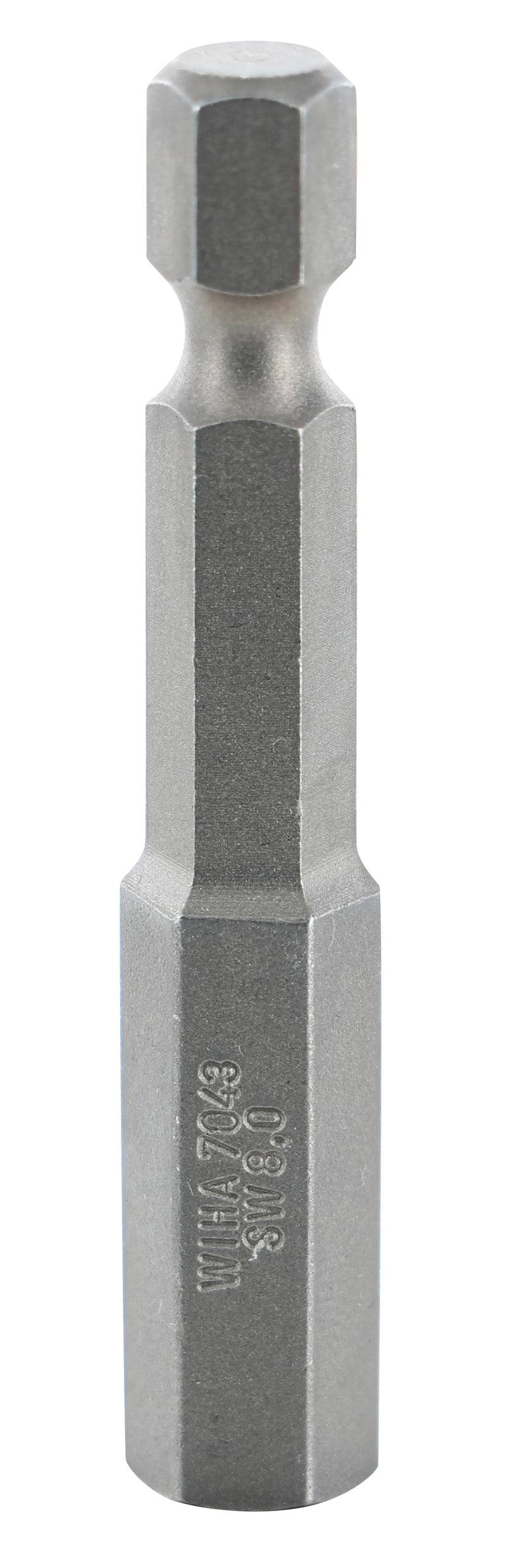 WIHA TOOLS Hex Power Bit 8.0Mm X 50Mm - WIH-74380 | GarageAndFab.com