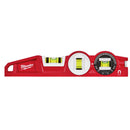 Milwaukee 10" Die Cast Magnetic Torpedo Level With 360 Degree Locking Vial - MLW-48-22-5210 | MFVCanada.com
