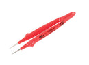 WIHA TOOLS Insulated Tweezers Straight Fine 5" - WIH-75205 | GarageAndFab.com