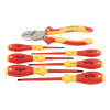 WIHA TOOLS 7 Piece Insulated Bicut Supercut And Screwdriver Set - 32942 - WIH-32942 | GarageAndFab.com