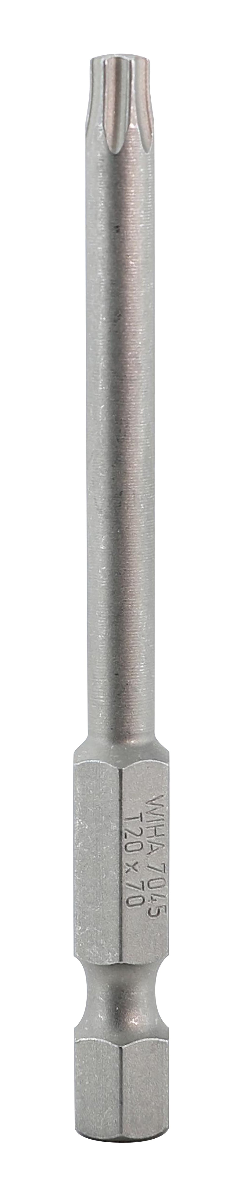 WIHA TOOLS Torx Power Bit T20 X 70Mm (2.75") - WIH-74551 | GarageAndFab.com
