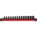 Milwaukee 14-Pc 1/4" Drive, 6 Pt. Metric Standard Impact Socket Set, 4Mm  15Mm - MLW-49-66-7002 | MFVCanada.com