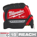 Milwaukee 5M/16' Compact Mag Tape - 12��� So - MLW-48-22-0317 | MFVCanada.com