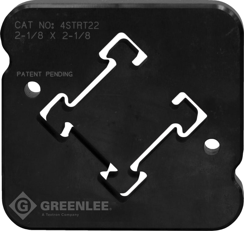 Greenlee Dies,Strut 4D22 (Pkgd) - GRE-4STRT22 | GarageAndFab.com