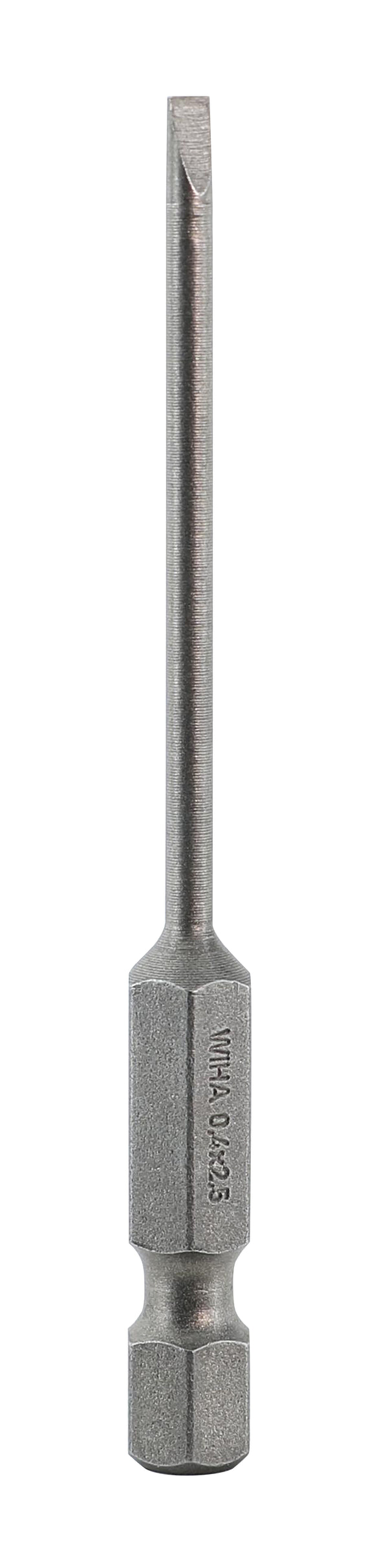 WIHA TOOLS Slotted Power Bit 2.5 X 70Mm - WIH-74033 | GarageAndFab.com