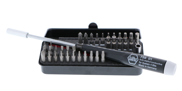 WIHA TOOLS 39 Piece Esd Safe Go Box Microbits Set - WIH-75980 | GarageAndFab.com