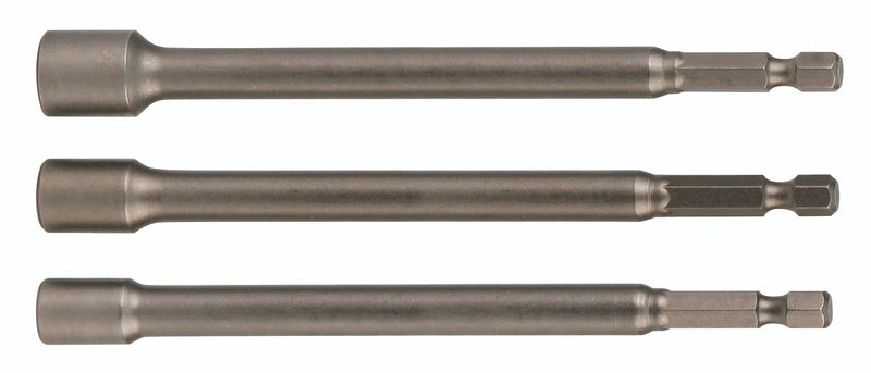 WIHA TOOLS 3 Piece 1/4" Drive Nut Setter Set - 1/4" - 5/16" - 3/8'' X 12" - WIH-70493 | GarageAndFab.com