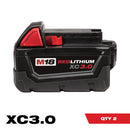 Milwaukee Electric M18 Xc3.0 Battery 2-Pack - MLW-48-11-1822 | MFVCanada.com